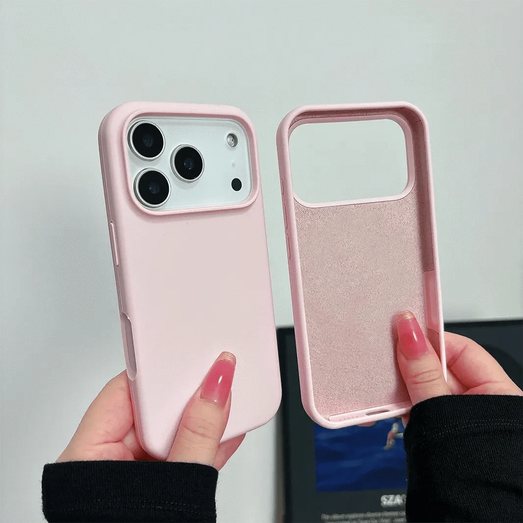 ktusu Generic Cases & Covers Liquid Silicone inner microfiber Case for iPhone 17 Pro Max