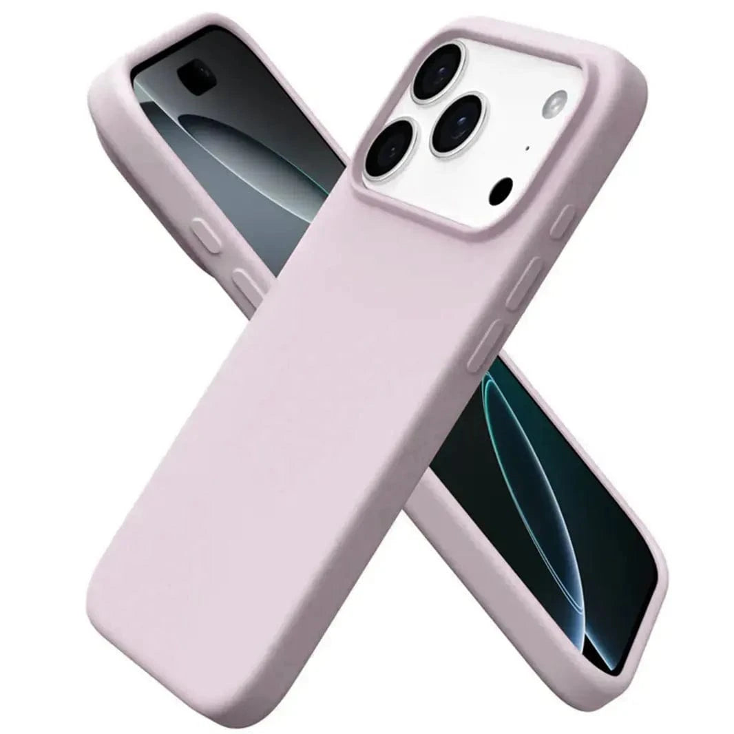 ktusu Generic Cases & Covers Liquid Silicone inner microfiber Case for iPhone 17 Pro Max Light Purple