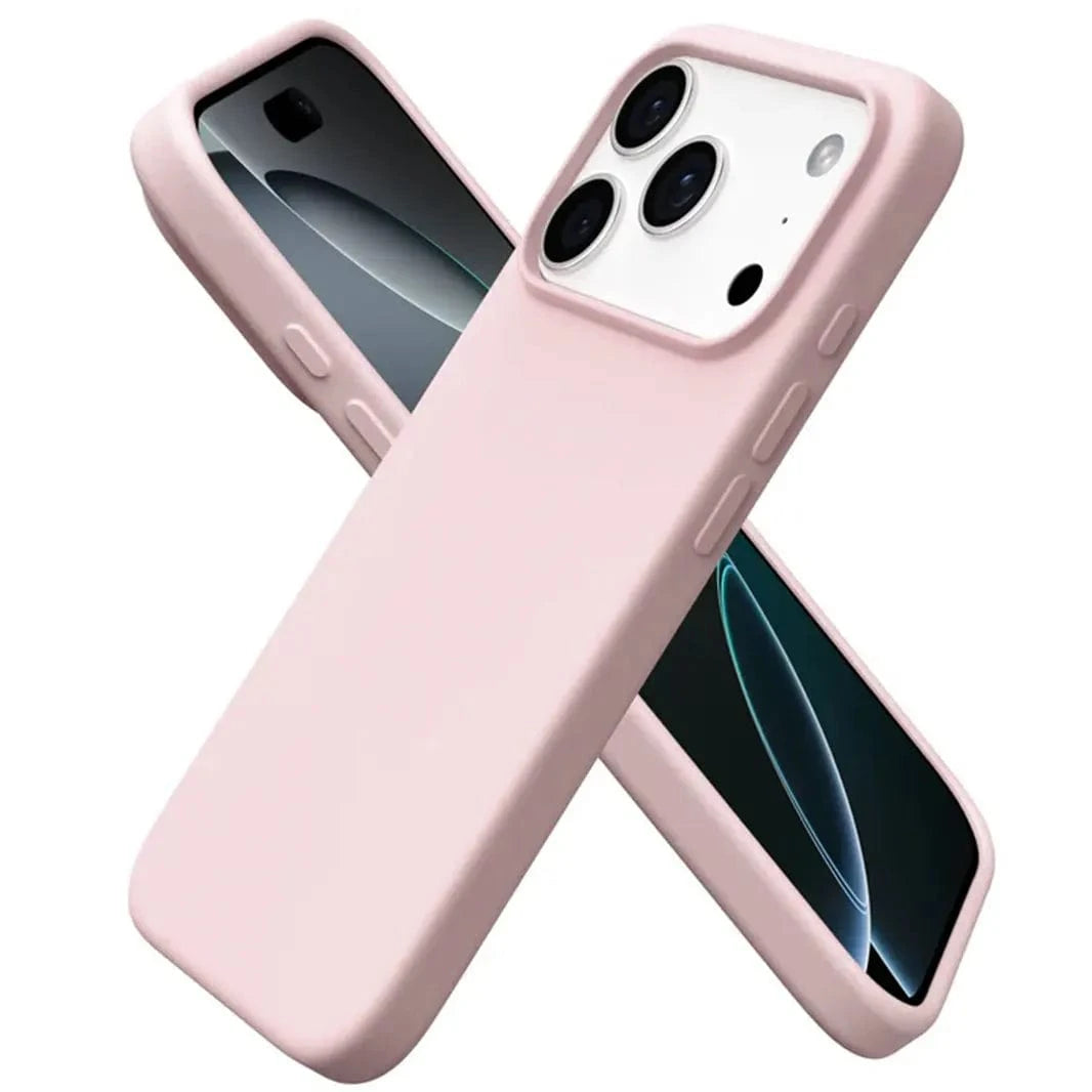 ktusu Generic Cases & Covers Liquid Silicone inner microfiber Case for iPhone 17 Pro Max Off White