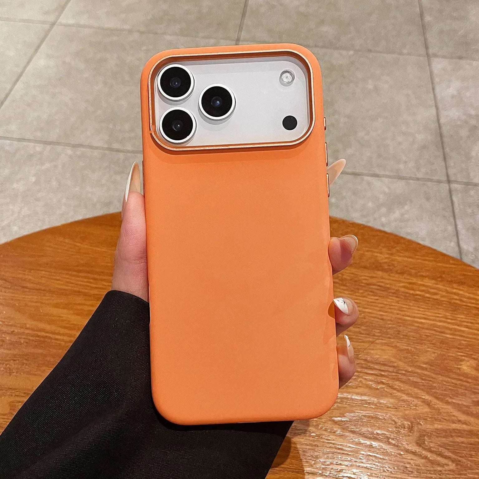 Cases & Covers Liquid Silicone Magsafe Case with Metal Camera Frame  for iPhone 17 Pro Max