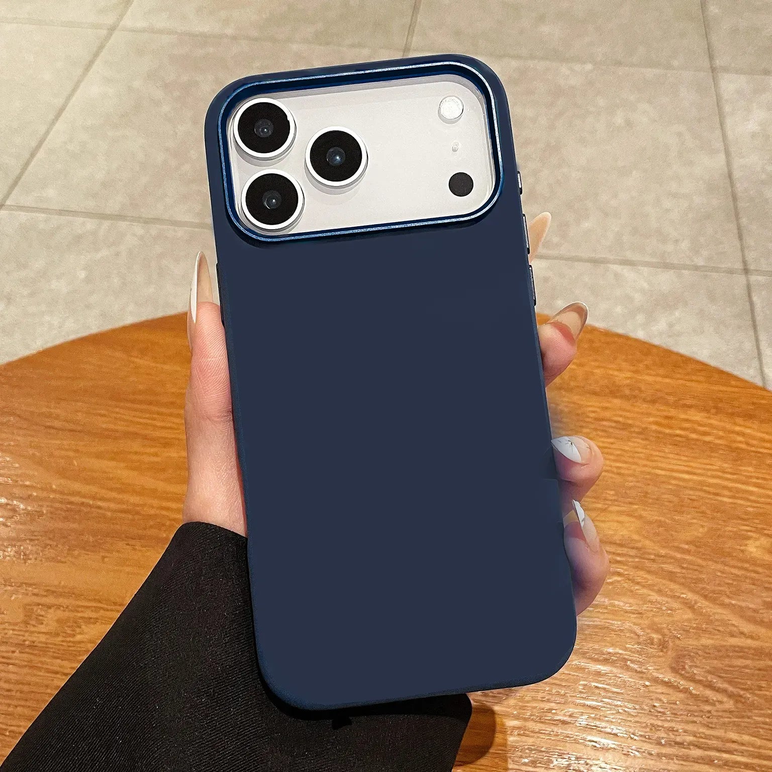 Cases & Covers Liquid Silicone Magsafe Case with Metal Camera Frame  for iPhone 17 Pro Max