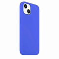 Cases & Covers for iPhone 13 mini / Royal Blue Liquid Silicone Microfiber Slim Soft Touch Phone Case for Apple iPhone