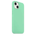 Cases & Covers for iPhone 13 mini / Sea Green Liquid Silicone Microfiber Slim Soft Touch Phone Case for Apple iPhone