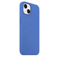 Cases & Covers for iPhone 14 Plus / Surf Blue Liquid Silicone Microfiber Slim Soft Touch Phone Case for Apple iPhone