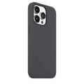 Cases & Covers for iPhone 14 Pro Max / Dark Grey Liquid Silicone Microfiber Slim Soft Touch Phone Case for Apple iPhone