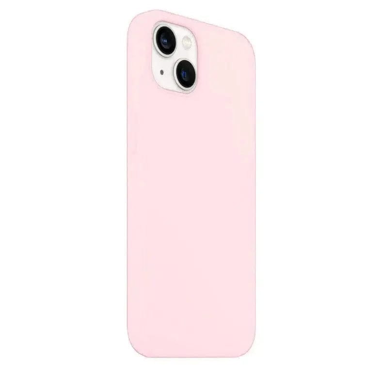 Cases & Covers for iPhone 15 Pro Max / Baby Pink Liquid Silicone Microfiber Slim Soft Touch Phone Case for Apple iPhone