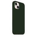 Cases & Covers for iPhone 15 Pro Max / Forest Green Liquid Silicone Microfiber Slim Soft Touch Phone Case for Apple iPhone