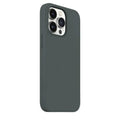 Cases & Covers for iPhone 15 Pro Max / Midnight Green Liquid Silicone Microfiber Slim Soft Touch Phone Case for Apple iPhone