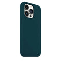 Cases & Covers for iPhone 13 / Blue Cobalt Apple iPhone 13 Liquid silicone Soft Phone Cover With inner microfiber