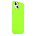 Cases & Covers for iPhone 13 / Bright Green Apple iPhone 13 Liquid silicone Soft Phone Cover With inner microfiber
