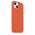 Cases & Covers for iPhone 13 / Dull Orange Apple iPhone 13 Liquid silicone Soft Phone Cover With inner microfiber
