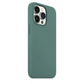 Cases & Covers for iPhone 13 / Dull Teal Apple iPhone 13 Liquid silicone Soft Phone Cover With inner microfiber
