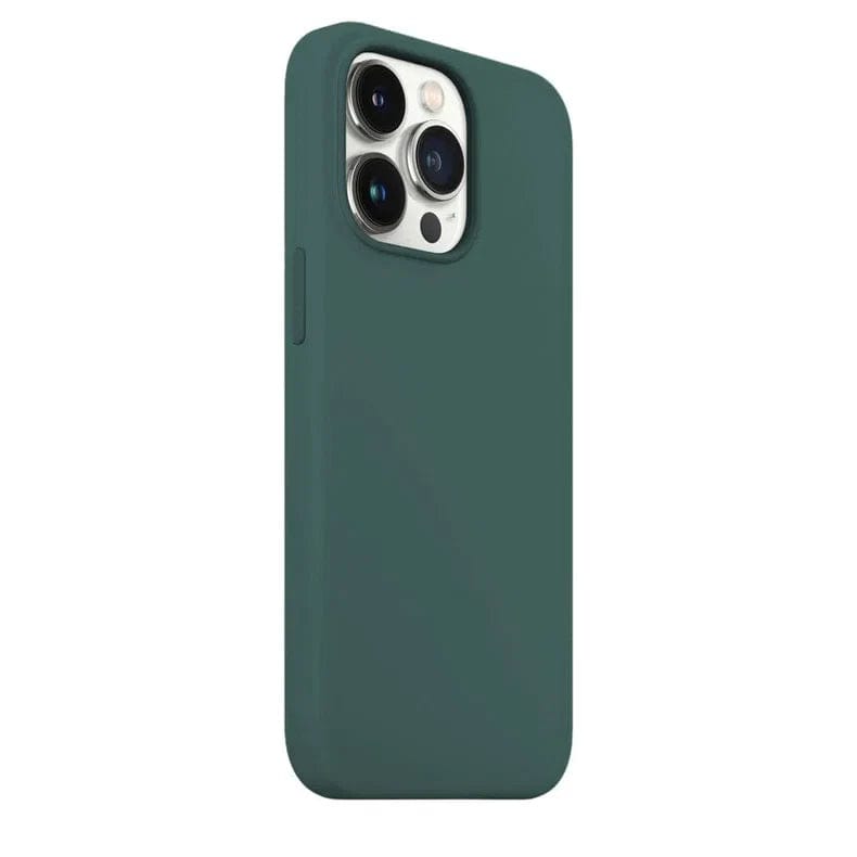 Cases & Covers for iPhone 13 / Empress Teal Apple iPhone 13 Liquid silicone Soft Phone Cover With inner microfiber