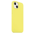 Cases & Covers for iPhone 13 / Lemon Yellow Apple iPhone 13 Liquid silicone Soft Phone Cover With inner microfiber