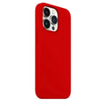 Cases & Covers for iPhone 13 / Red Apple iPhone 13 Liquid silicone Soft Phone Cover With inner microfiber