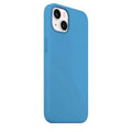 Cases & Covers for iPhone 13 / Surf Blue Apple iPhone 13 Liquid silicone Soft Phone Cover With inner microfiber