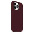 Cases & Covers for iPhone 13 / Wine Apple iPhone 13 Liquid silicone Soft Phone Cover With inner microfiber