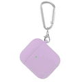 Cases & Covers for Airpods 1 | 2 / Lavender Liquid Silicone Soft Skin front LED visible Case for Apple Airpods