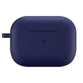 Cases & Covers for Airpods Pro | Pro 2 / Midnight Blue Liquid Silicone Soft Skin front LED visible Case for Apple Airpods