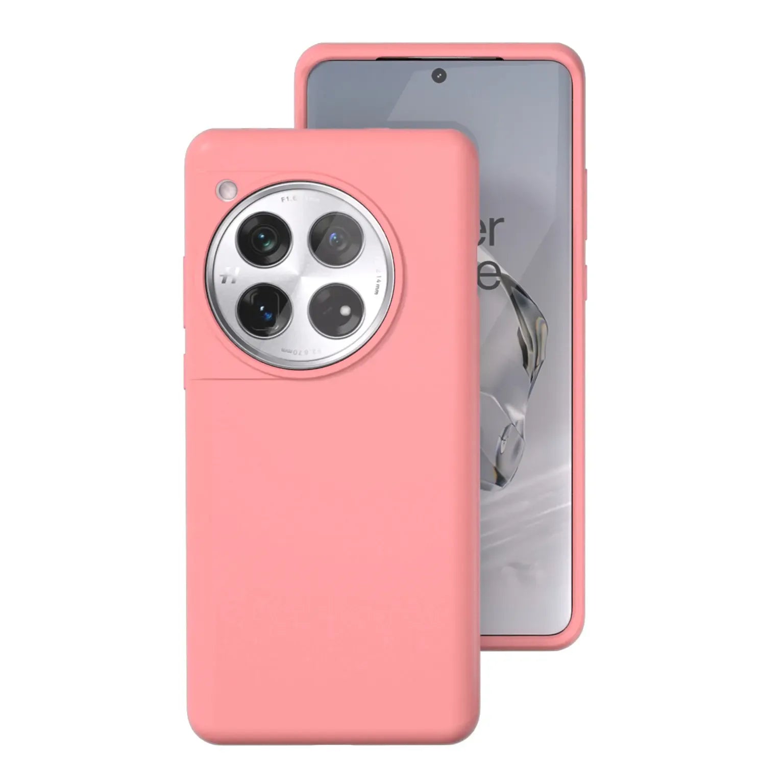 Cases & Covers Liquid Silicone Soft Touch Feel hard Case for OnePlus 12