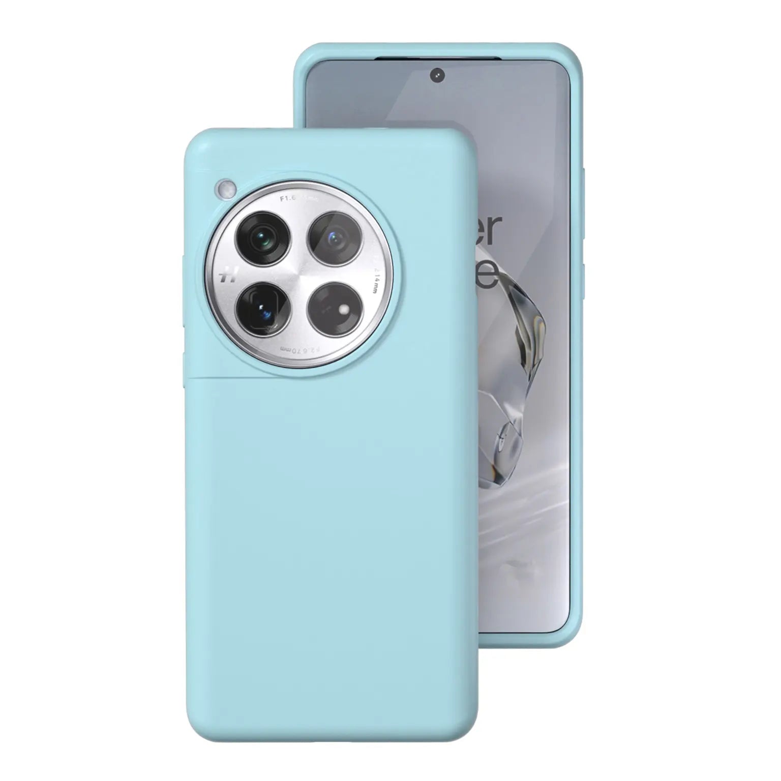 Cases & Covers Liquid Silicone Soft Touch Feel hard Case for OnePlus 12