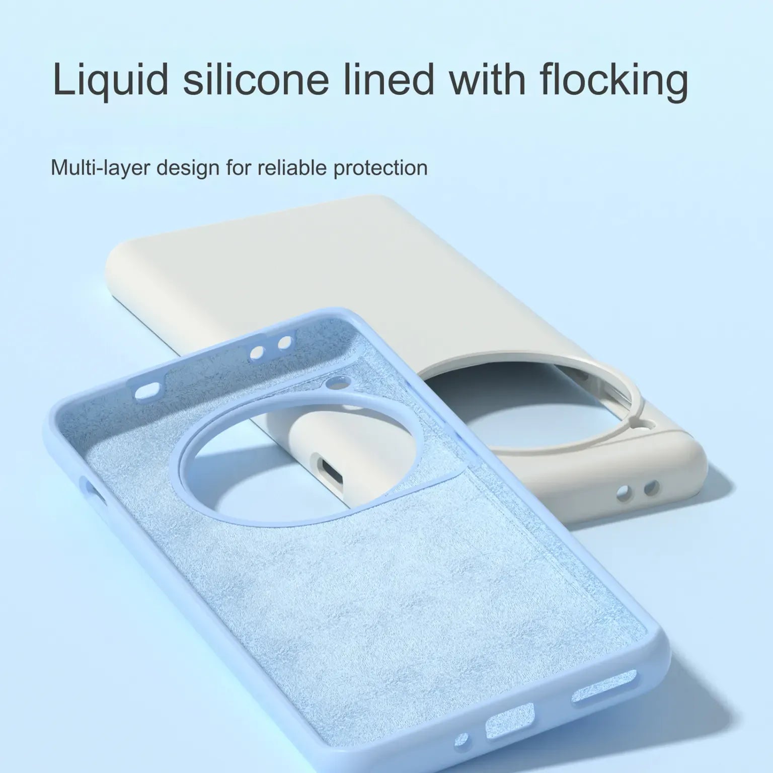 Cases & Covers Liquid Silicone Soft Touch Feel hard Case for OnePlus 12R