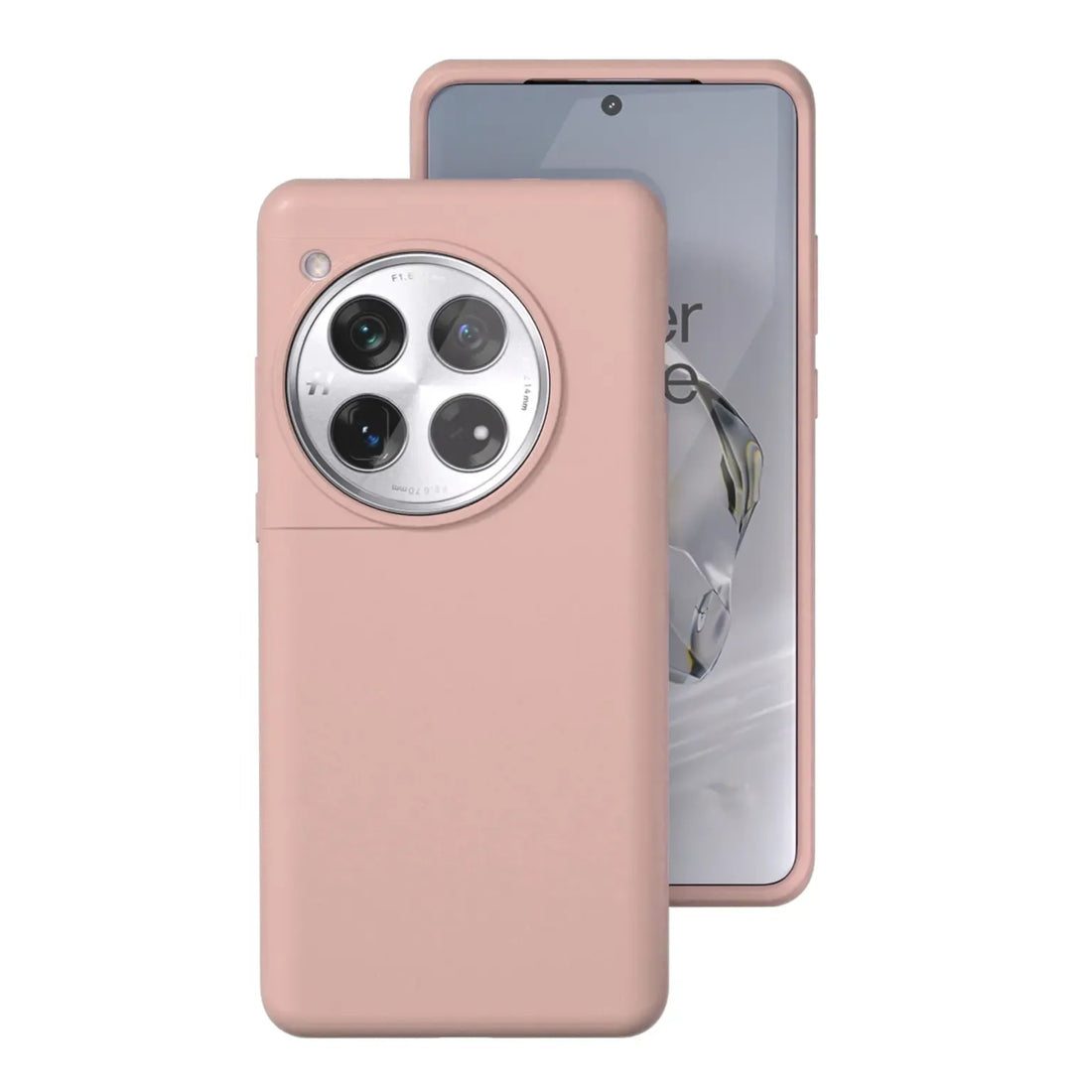 Cases & Covers Liquid Silicone Soft Touch Feel hard Case for OnePlus 12R
