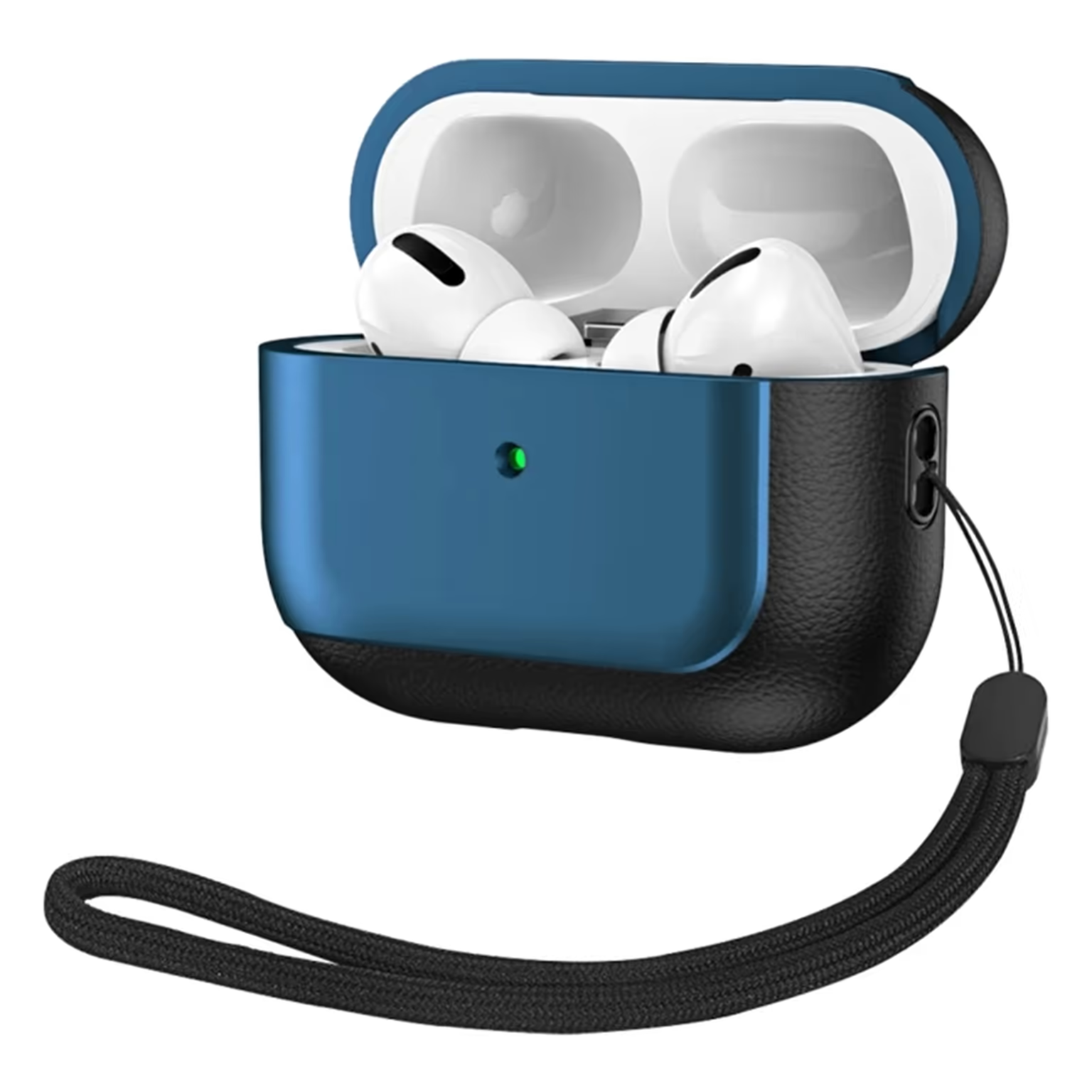 Cases & Covers Litchi Leather Texture Fall Prevention Earphone Cover with Lanyard for Airpods Pro | Pro 2