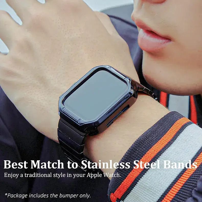 Luxury Armor 360 Degree Soft Body Bumper for Apple Watch 45mm