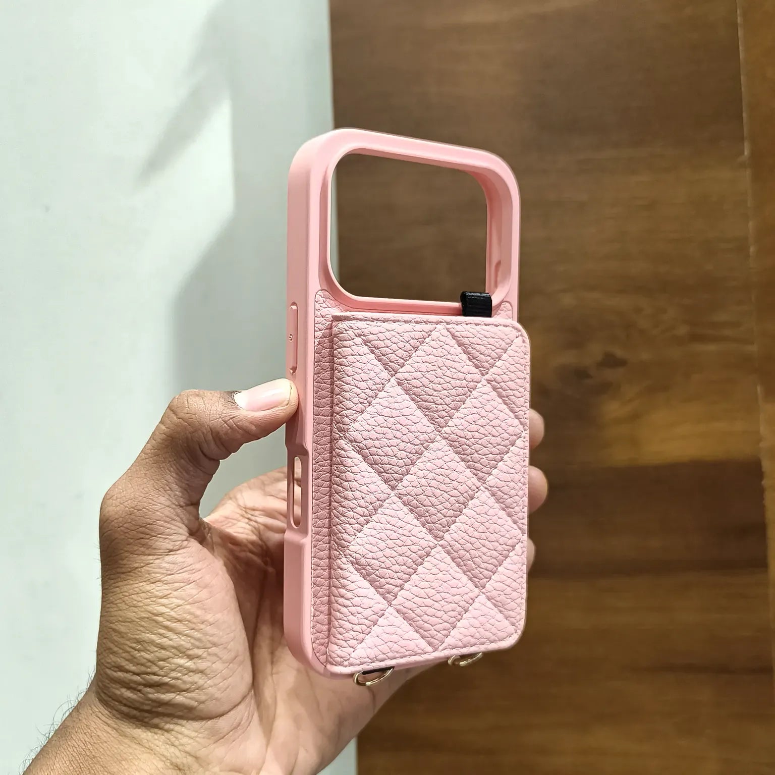 Cases & Covers Luxury Crossbody Mirror Wallet Cards Solt Leather Case for iPhone 17 Pro Max
