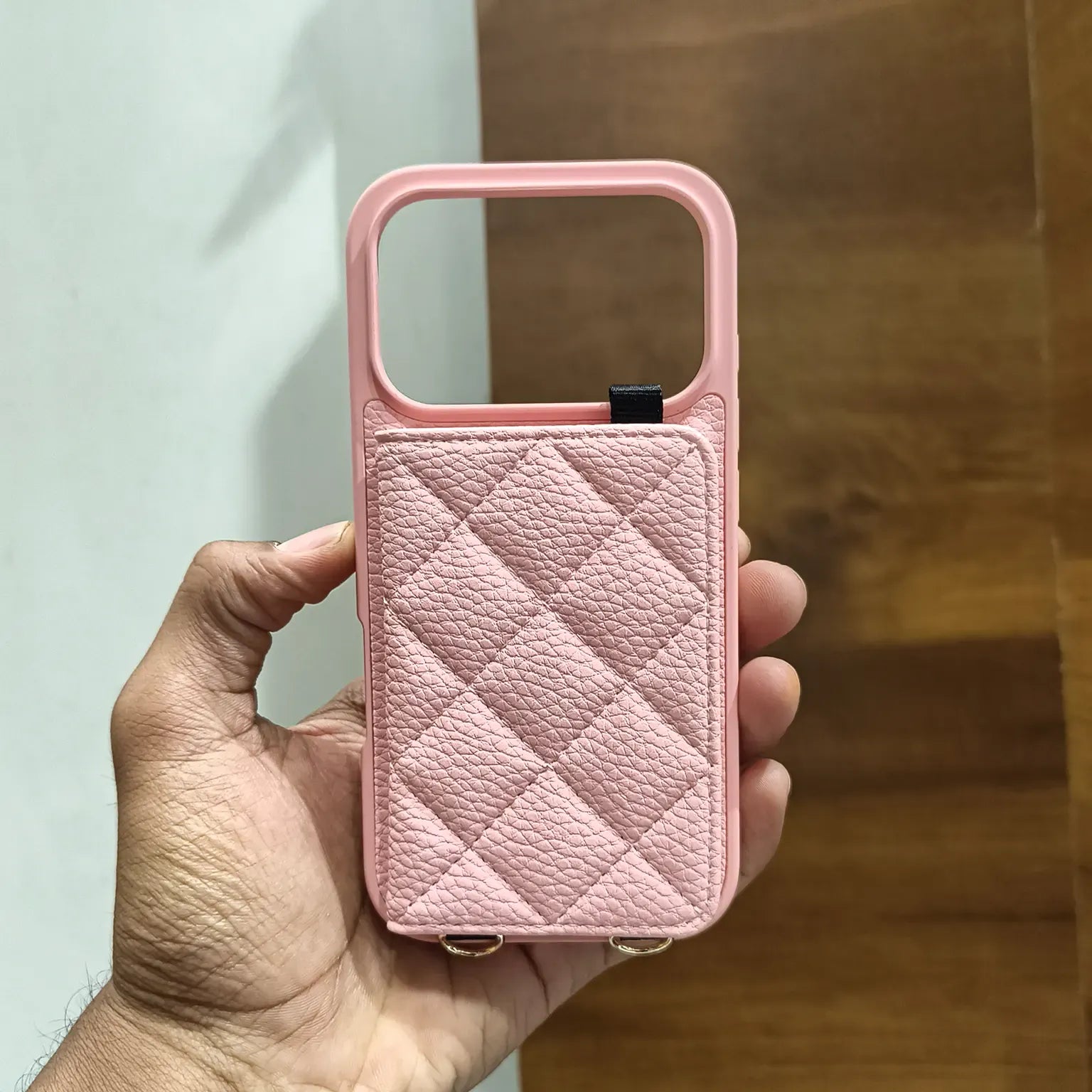 Cases & Covers Luxury Crossbody Mirror Wallet Cards Solt Leather Case for iPhone 17 Pro Max
