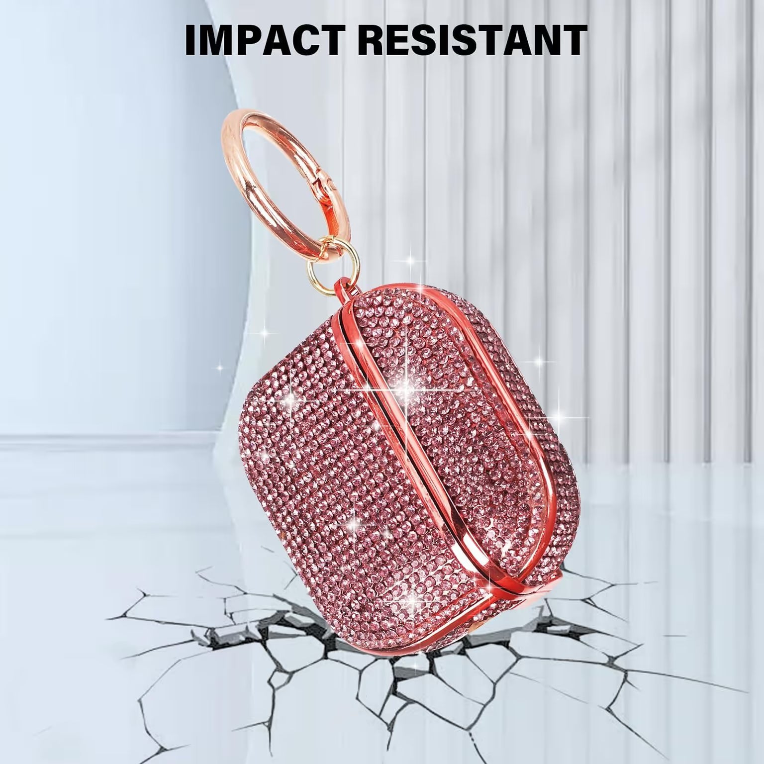 Cases & Covers Luxury Diamond Bling Glitter Crystal Shiny Sparkle Cover for Airpods Pro | Pro 2