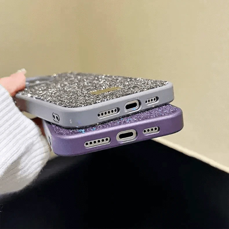 Luxury Glitter Diamond Bling Shockproof Hard Case for iPhone 15 Pro Max