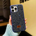 Cases & Covers for iPhone 15 Pro Max / Blue Luxury Glitter Diamond Bling Shockproof Phone Case for Apple iPhone