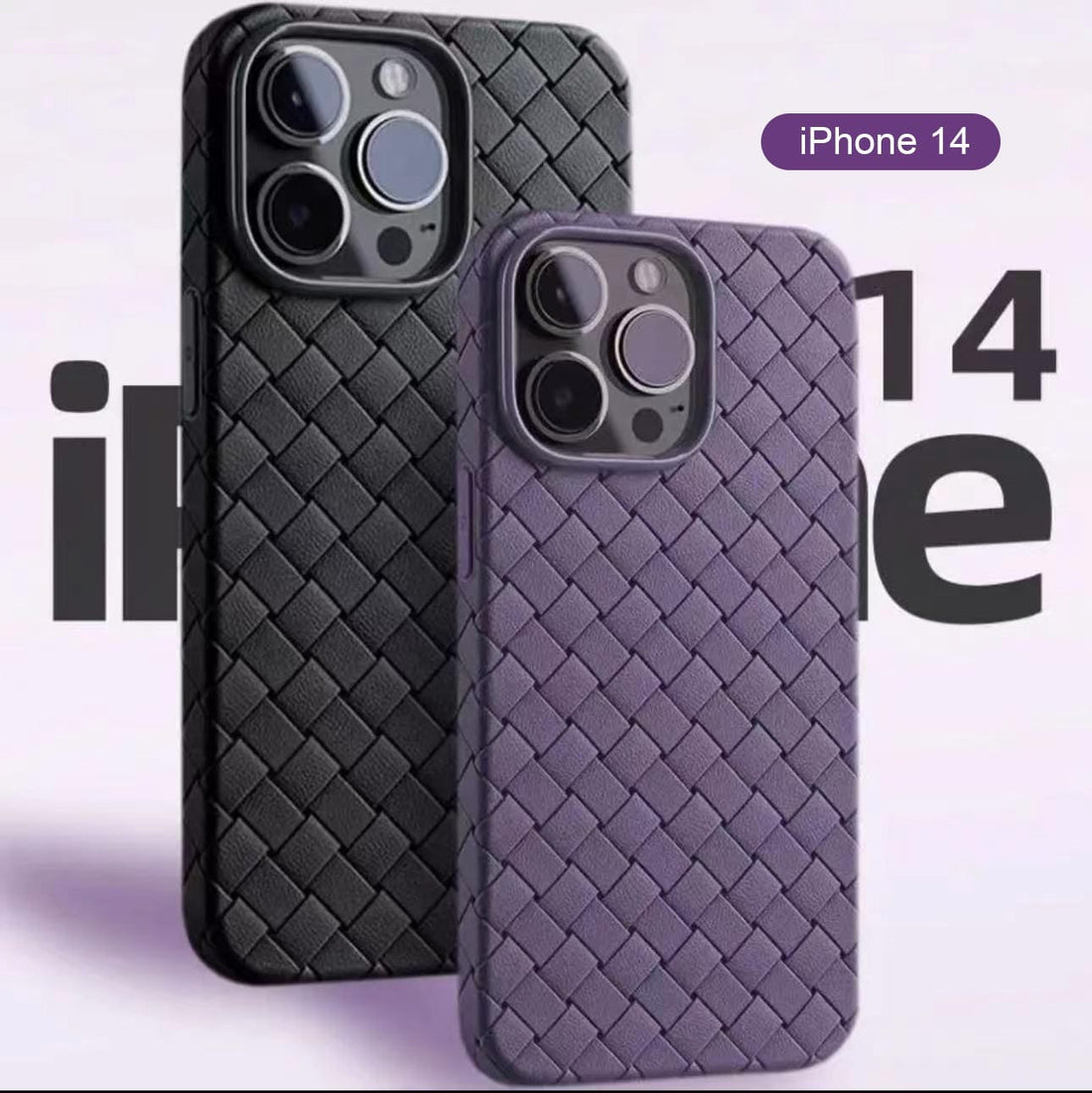 Luxury Weave Breathable Matte Silicone Grid Case for Apple iPhone iPhone 15 Pro Max / Grey Cases & Covers Ktusu