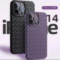 Cases & Covers for Luxury Weave Breathable Matte Silicone Soft Grid Case for Apple iPhone