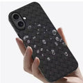 Luxury Weave Breathable Matte Silicone Soft Grid Phone Back Case for Apple iPhone - Ktusu