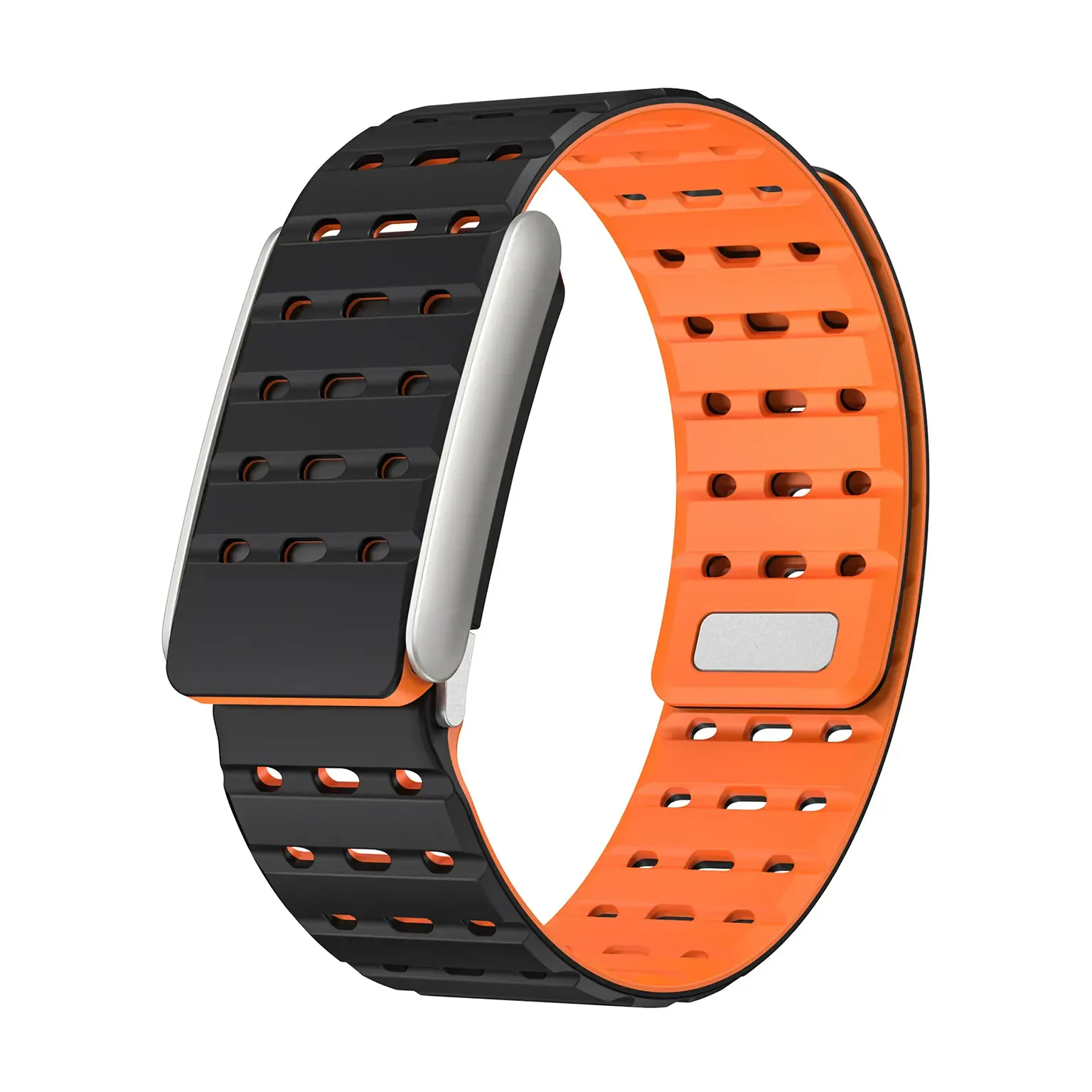 Watch Bands Magnetic Breathable Silicone Soft Sports Loop Adjustable Replacement Strap for Whoop 5.0 PEAK