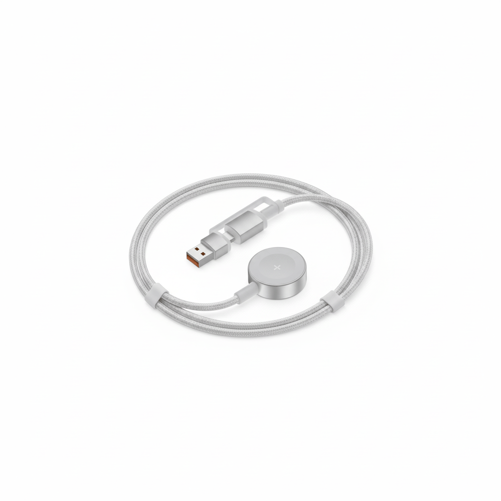 Power & Cable Magnetic Wireless Charging Cable USB/Type-C for Apple Watch