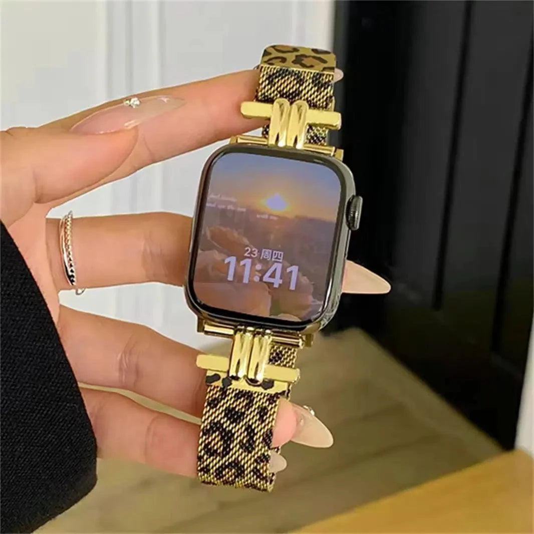 Watch Bands Magnetic Women Milanese Bracelet for Apple Watch 38 | 40 | 41 | 42mm S10
