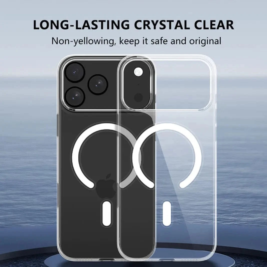 ktusu Generic Cases & Covers Magsafe Clear Case for iPhone 17 Pro Max Transparent