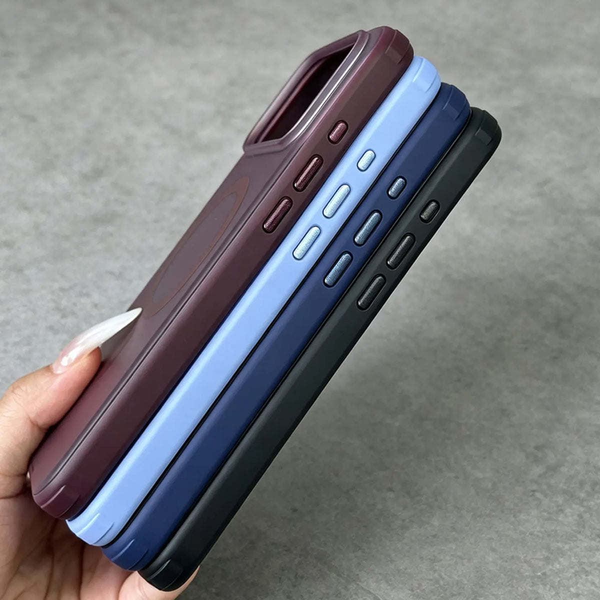 Magsafe Sleek Matte Finish Hard Case for iPhone 18 Pro Max