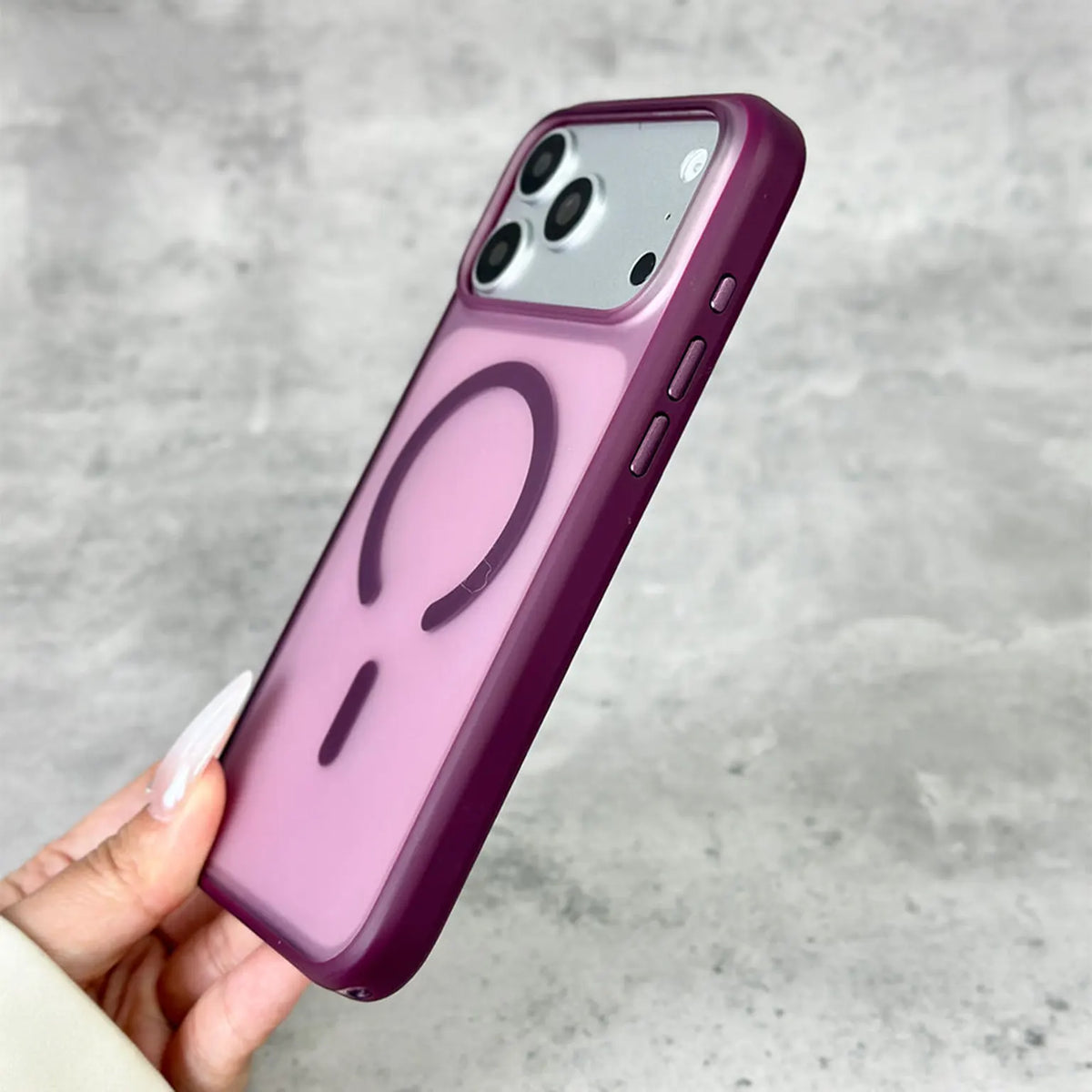 Magsafe Sleek Matte Finish Hard Case for iPhone 18 Pro Max
