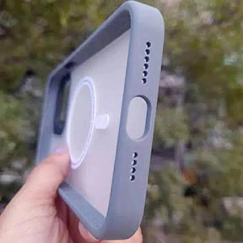 Magsafe Sleek Matte Hard Case for iPhone 15 Pro