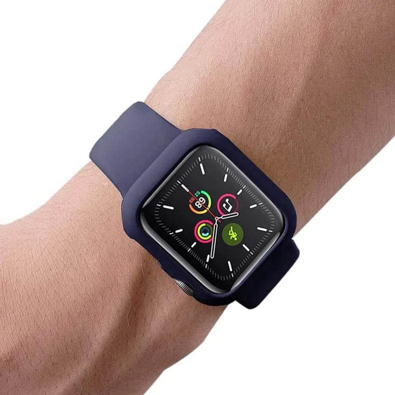 Matte Hard 360 Degree Body Bumper for Apple Watch 41mm