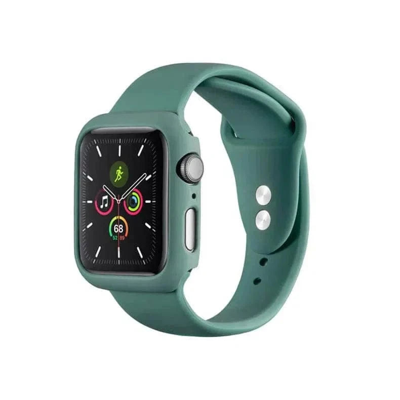 Matte Hard 360 Degree Body Bumper for Apple Watch 41mm