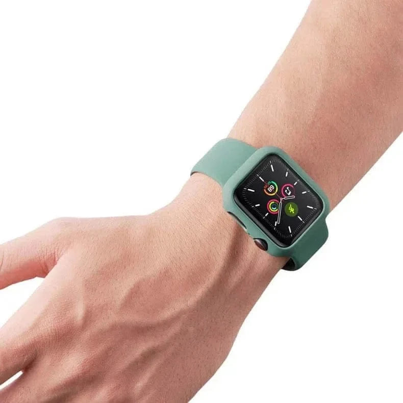 Matte Hard 360 Degree Body Bumper for Apple Watch 42mm S10