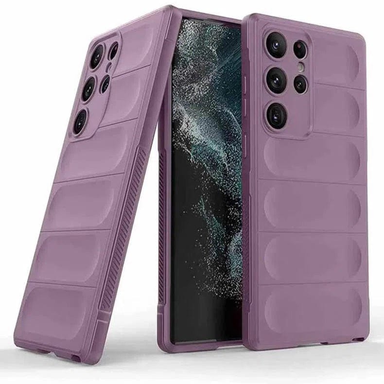 Cases & Covers for Samsung S23 Ultra / Lavender Matte Soft Silicone Case with Camera Protection for Samsung Galaxy