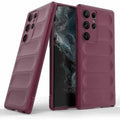 Cases & Covers for Samsung S23 Ultra / Plum Matte Soft Silicone Case with Camera Protection for Samsung Galaxy