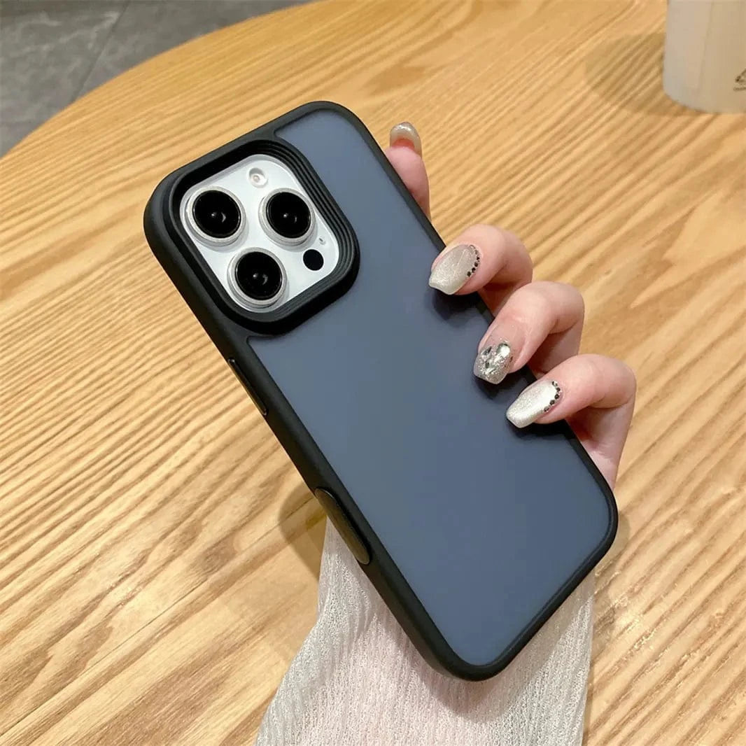 Matte Translucent Hard Case for iPhone 16 Pro Max